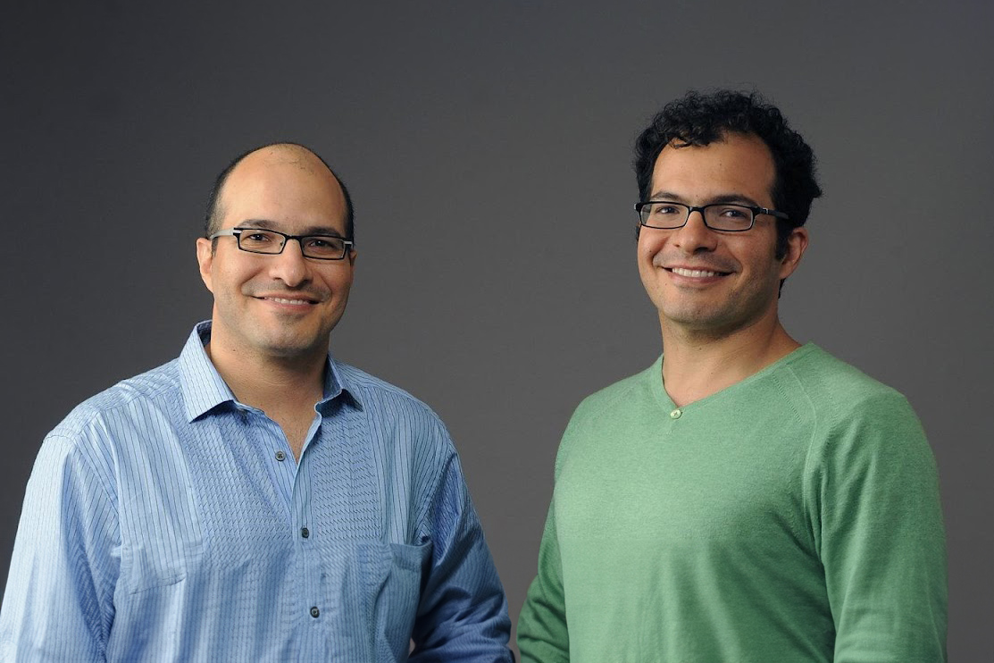 Photo: Ali and Hadi Partovi, Silicon Valley angel investors